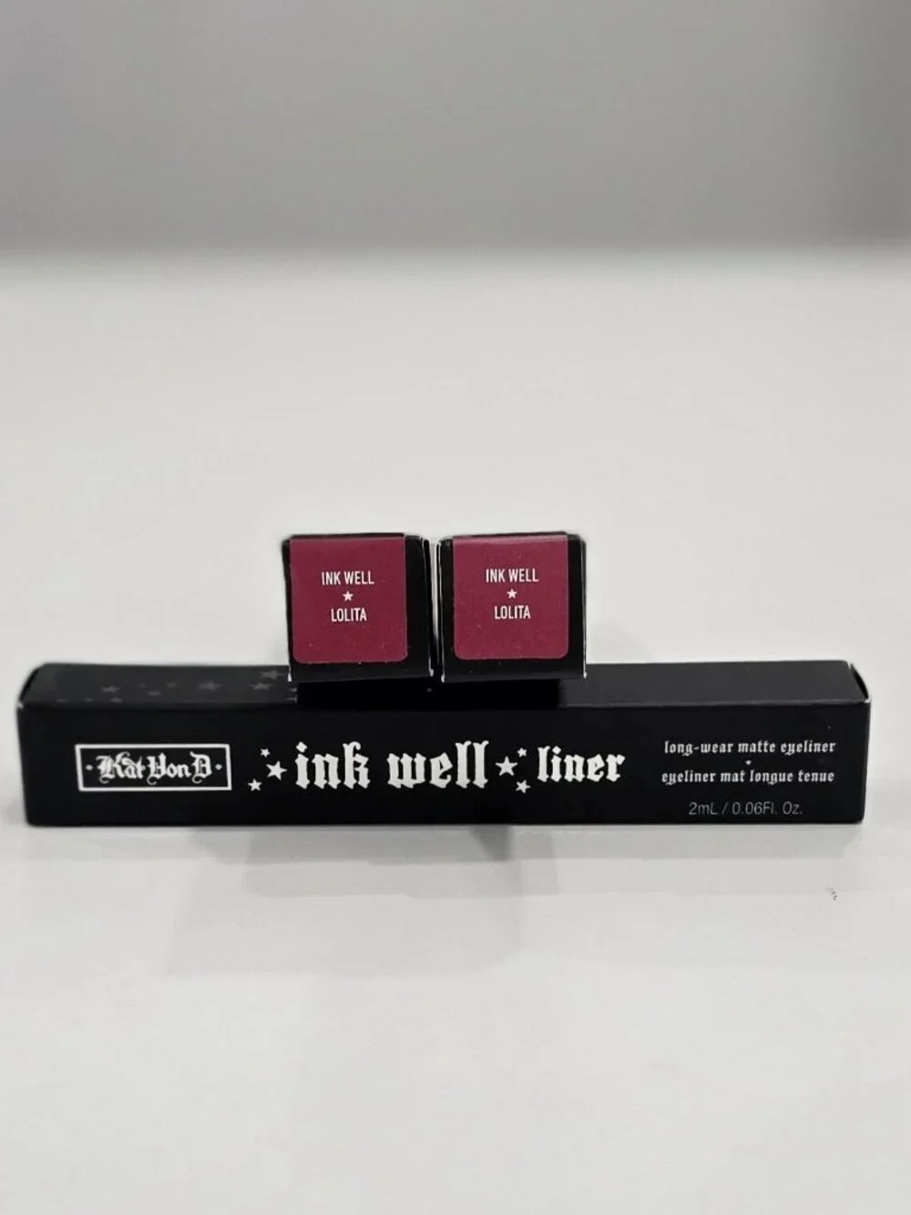 Kat Von D ✦ Ink Well Liner Lolita ✦ Long‑Wear Matte Liquid Eyeliner 2mL NWT